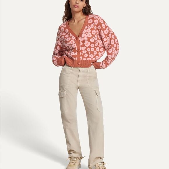 NWT-UGG- Shaina Cardigan-amber rose- size Medium - Picture 3 of 12